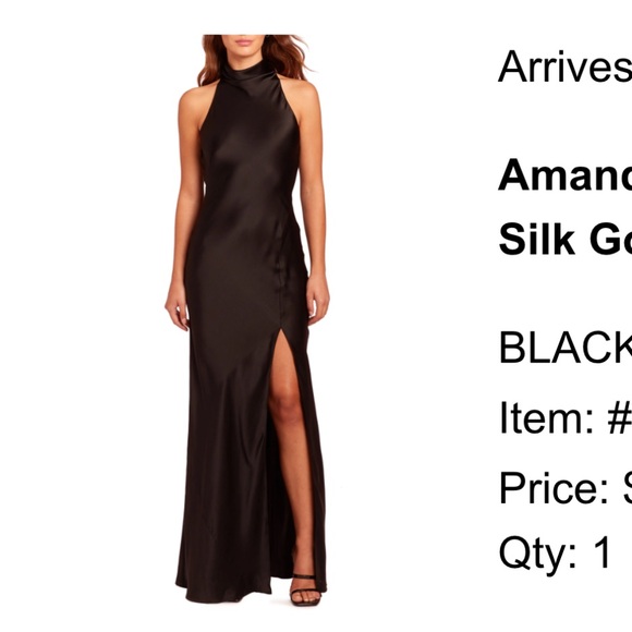 Amanda Uprichard Dresses & Skirts - Amanda Uprichard Stanford Halterneck Gown